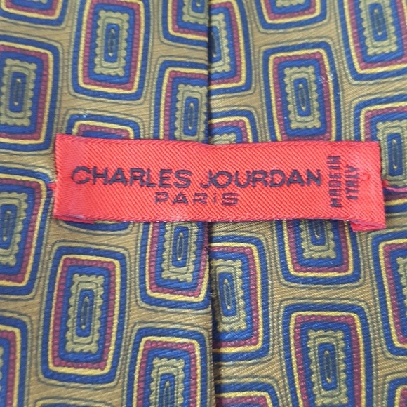 Vintage Charles Jordan Silk Tie - Picture 2 of 7